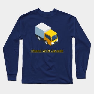 I Stand With Canada Long Sleeve T-Shirt